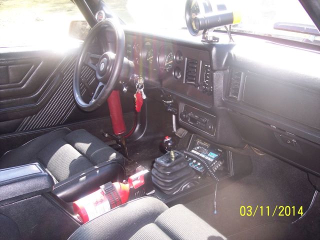 1982 red Ford Mustang