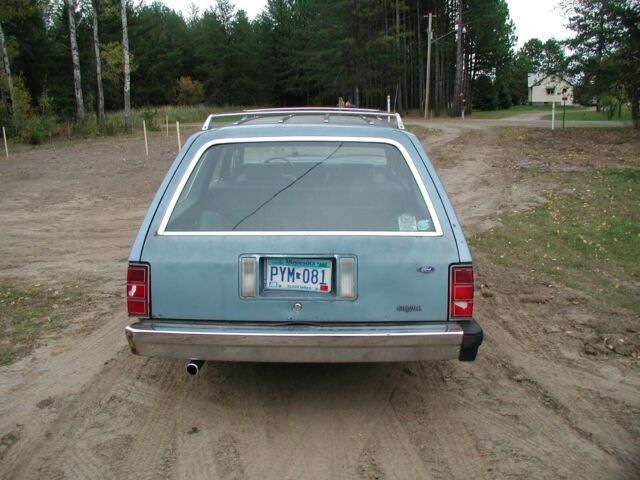 1982 Metallic Blue Ford Granada Wagon