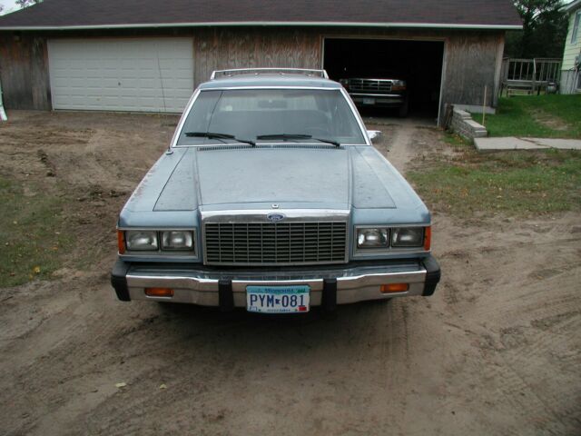1982 Metallic Blue Ford Granada Wagon