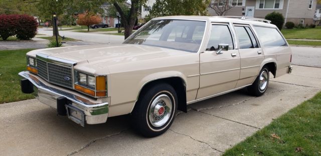 1982 Tan Ford LTD Station Wagon