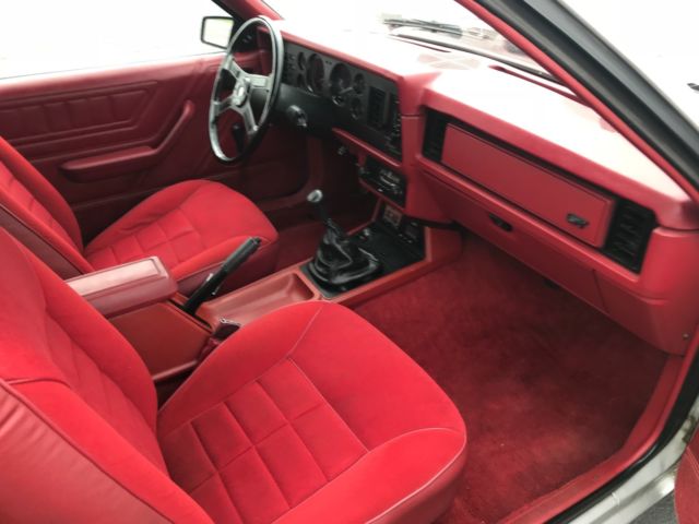 1982 Silver Ford Mustang Hatchback