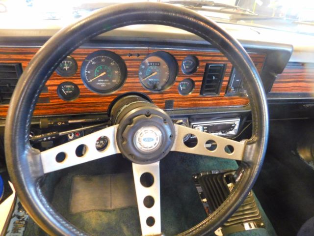 1982 Blue Ford Mustang Coupe
