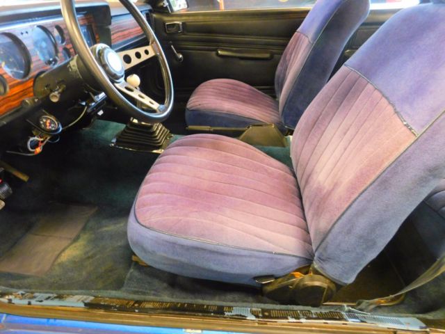 1982 Blue Ford Mustang Coupe
