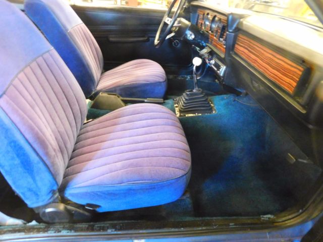 1982 Blue Ford Mustang Coupe