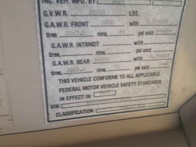 1982 Yellow Ford Other School bus