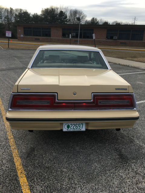 1982 TAN Ford Thunderbird Coupe