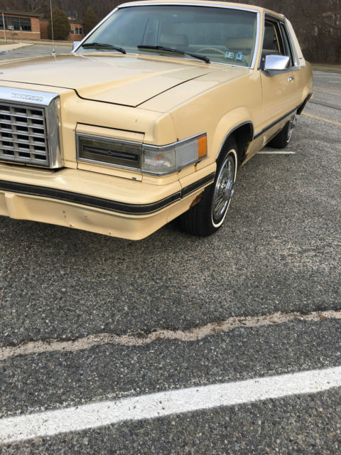 1982 TAN Ford Thunderbird Coupe