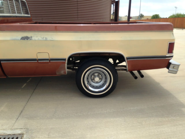 1982 Brown/Tan GMC Sierra 1500 Standard Cab Pickup
