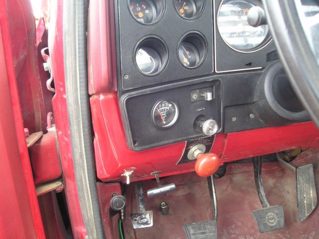 1982 Red Chevrolet C/K Pickup 3500