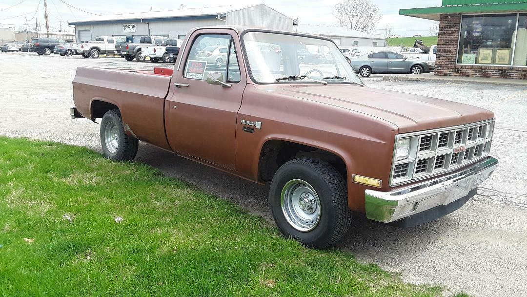 1982 Brown GMC Sierra 1500 Standard Cab Pickup