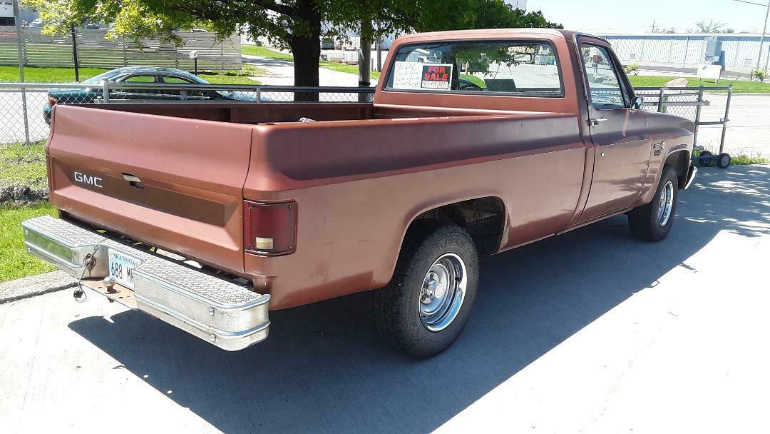 1982 Brown GMC Sierra 1500 Standard Cab Pickup