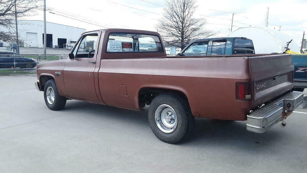 1982 Brown GMC Sierra 1500 Standard Cab Pickup
