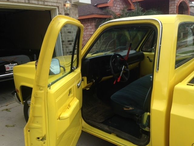 1982 Yellow GMC Sierra 1500 Crew Cab Pickup