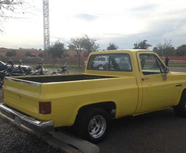 1982 Yellow GMC Sierra 1500 Crew Cab Pickup