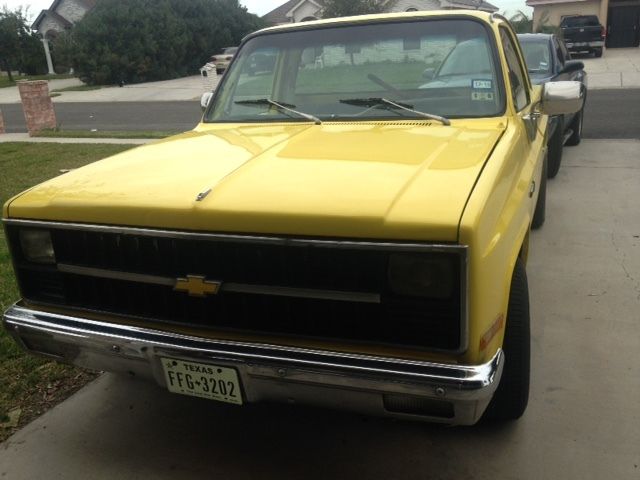 1982 Yellow GMC Sierra 1500 Crew Cab Pickup