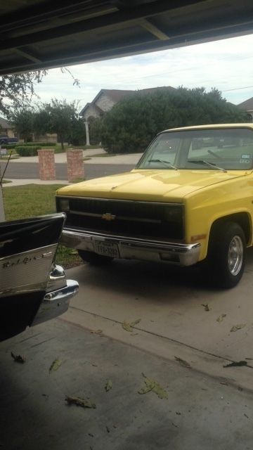 1982 Yellow GMC Sierra 1500 Crew Cab Pickup