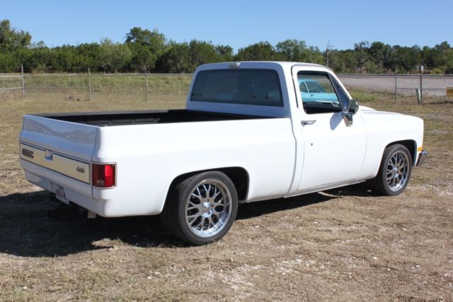 1982 White GMC Sierra 1500 Standard Cab Pickup
