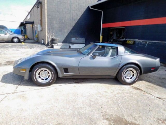 1982 Gray Chevrolet Corvette Coupe