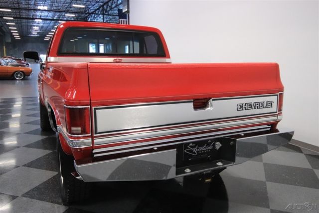 1982 Red Chevrolet K10