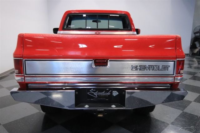 1982 Red Chevrolet K10