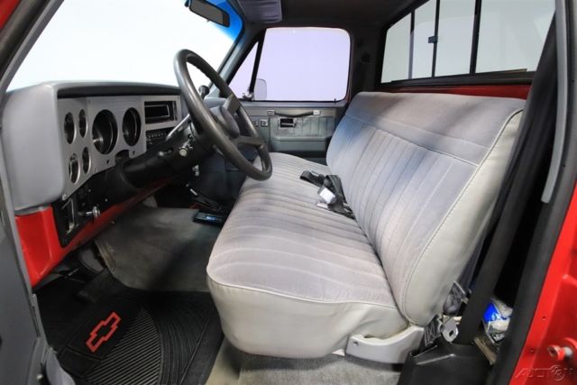 1982 Red Chevrolet K10