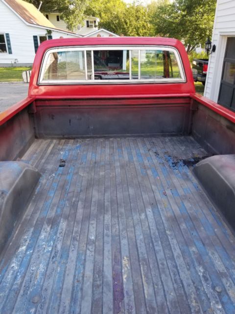 1982 Red Chevrolet C/K Pickup 3500 Standard Cab Pickup