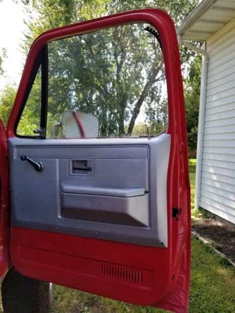 1982 Red Chevrolet C/K Pickup 3500 Standard Cab Pickup