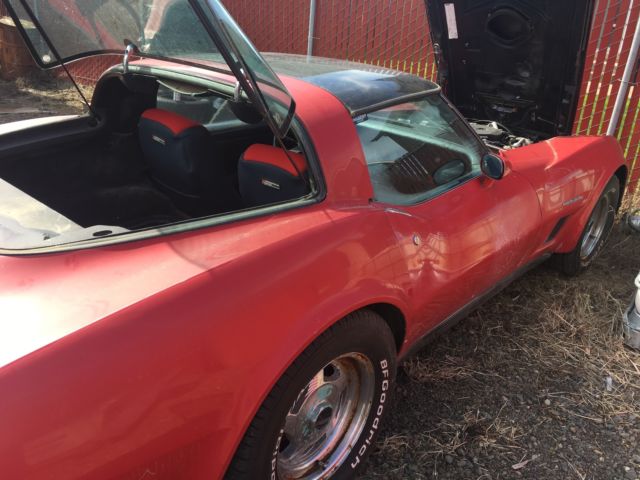1982 Red Chevrolet Corvette Coupe