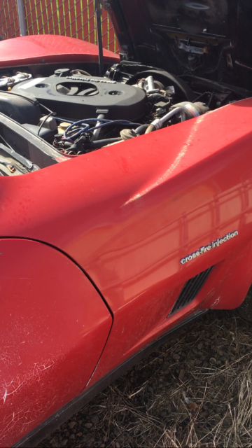1982 Red Chevrolet Corvette Coupe