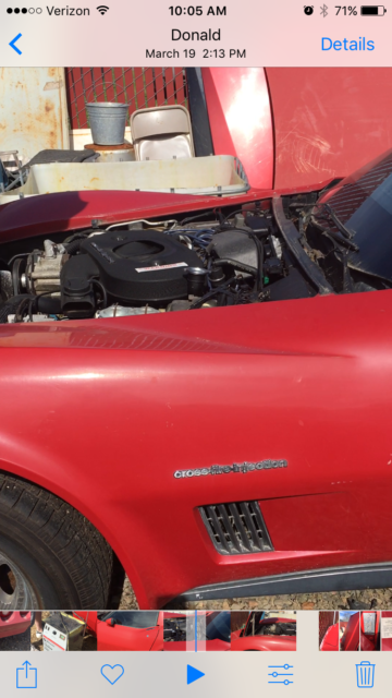 1982 Red Chevrolet Corvette Coupe