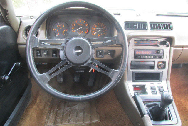 1982 Gold Mazda RX-7