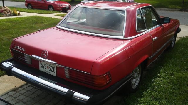 1982 Mercedes-Benz 300-Series Convertible