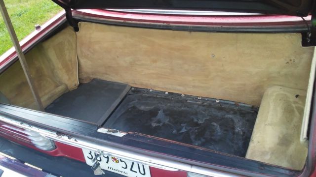 1982 Mercedes-Benz 300-Series Convertible