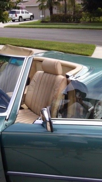 1982 Teal Mercedes-Benz SL-Class Convertible