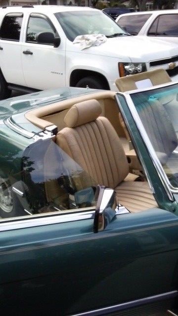 1982 Teal Mercedes-Benz SL-Class Convertible