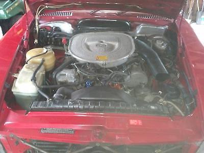 1982 Red Mercedes-Benz 300-Series Convertible