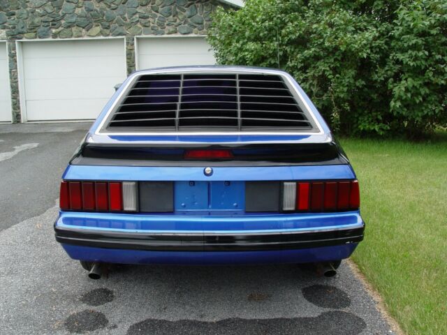 1982 Blue Ford Mustang Coupe