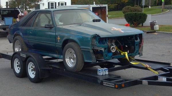 1980 Green/Blue Ford Mustang Coupe
