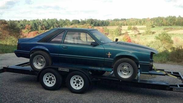 1980 Green/Blue Ford Mustang Coupe