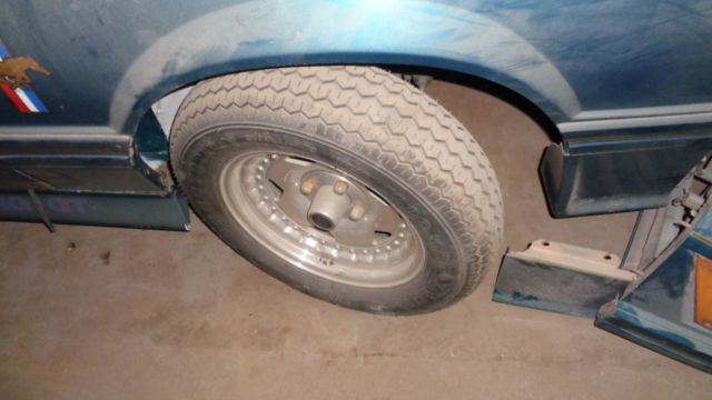 1980 Green/Blue Ford Mustang Coupe