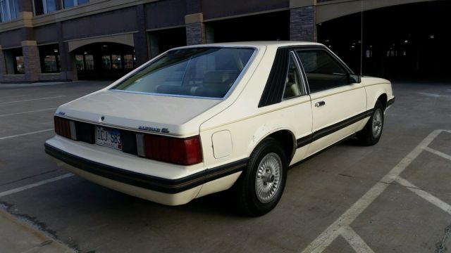1982 Vanilla Pastel Ford Mustang