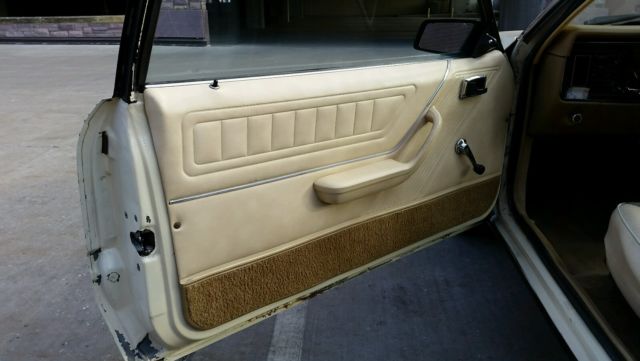 1982 Vanilla Pastel Ford Mustang