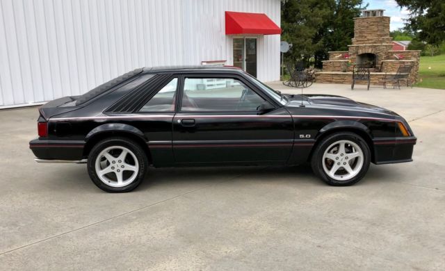 1982 Black Ford Mustang Hatchback