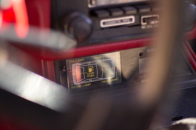 1982 Red Ford Mustang Coupe