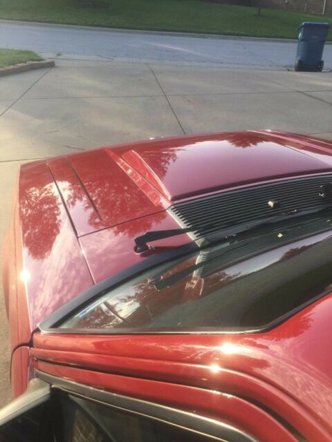 1982 Red Ford Mustang