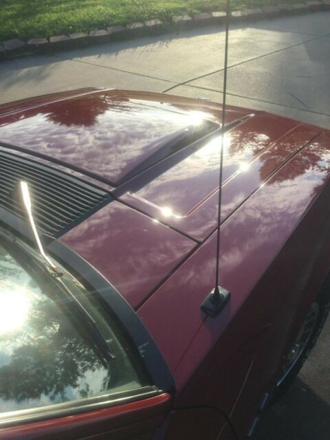 1982 Red Ford Mustang