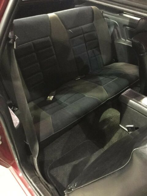 1982 Red Ford Mustang