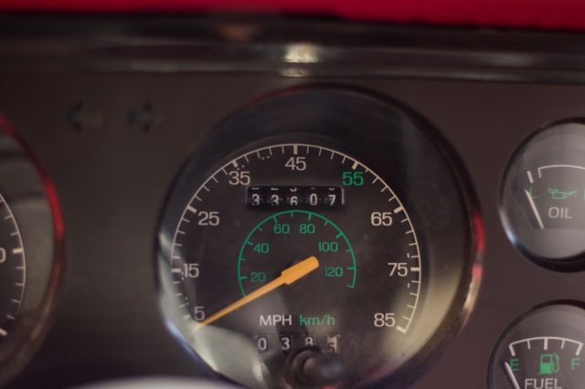 1982 Red Ford Mustang Coupe