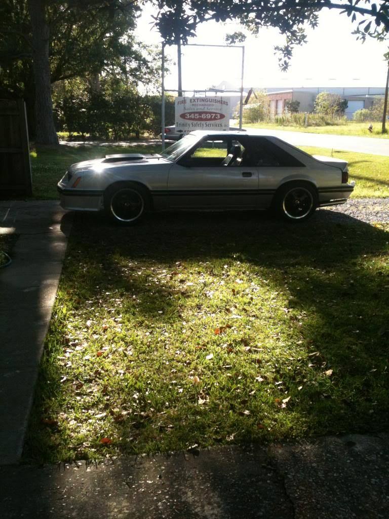 1982 Silver Ford Mustang Hatchback