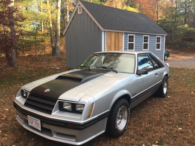 1982 Silver Ford Mustang Hatchback